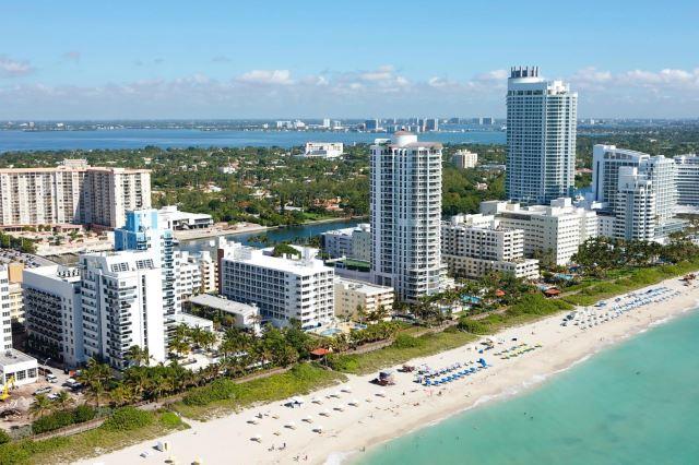 Miami coastline - Photo Credit: Antonio Cuellar